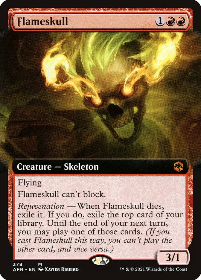Flameskull - Extended Art