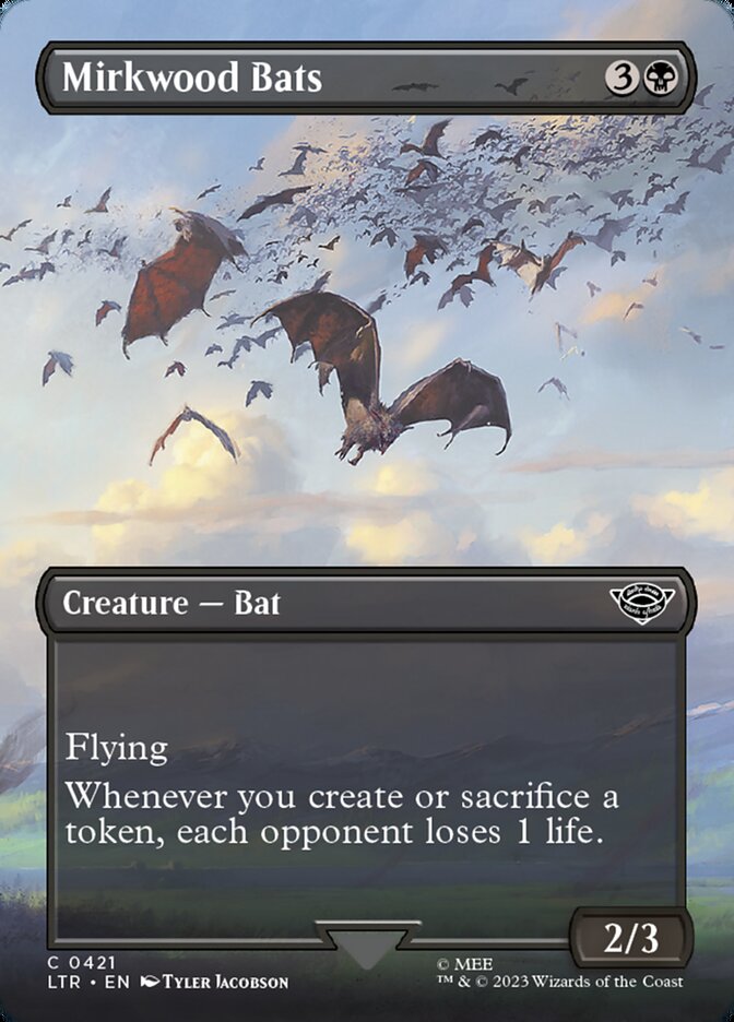 Mirkwood Bats - Borderless - Foil
