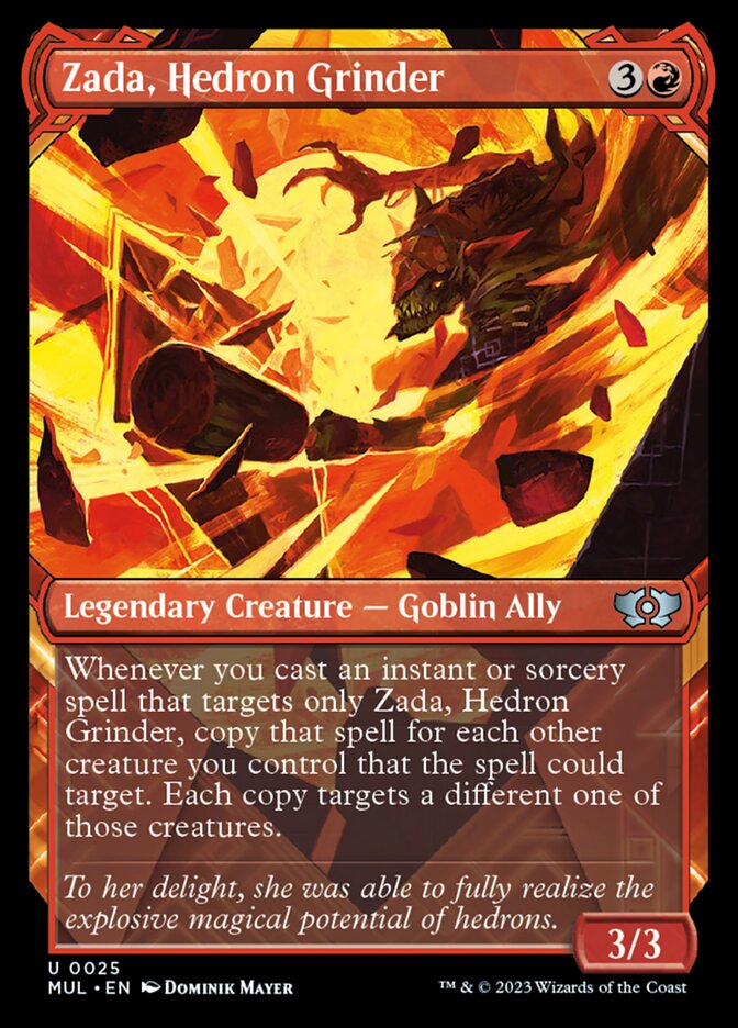 Zada, Hedron Grinder - Showcase - Foil