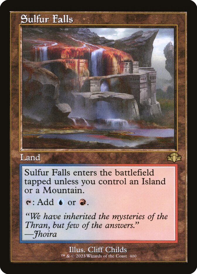 Sulfur Falls - Retro Frame