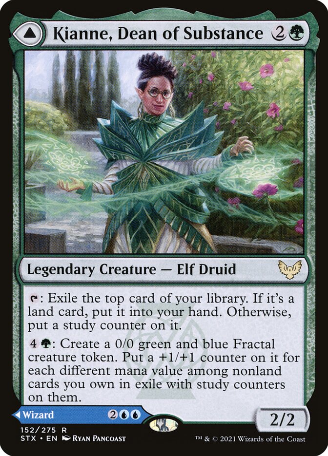 Kianne, Dean of Substance // Imbraham, Dean of Theory - Foil