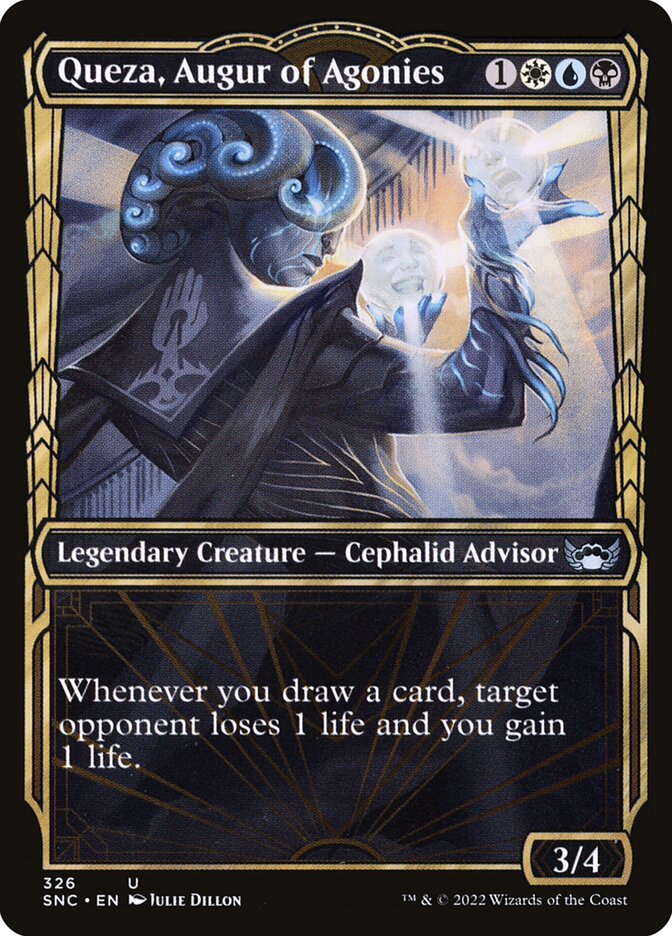 Queza, Augur of Agonies - Showcase - Foil