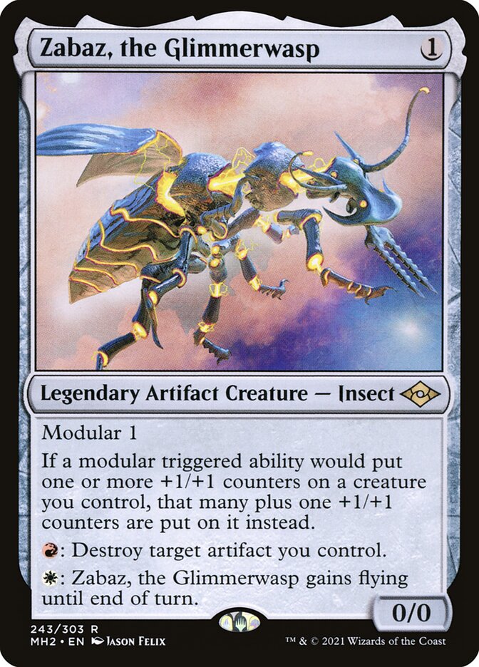 Zabaz, the Glimmerwasp - Foil