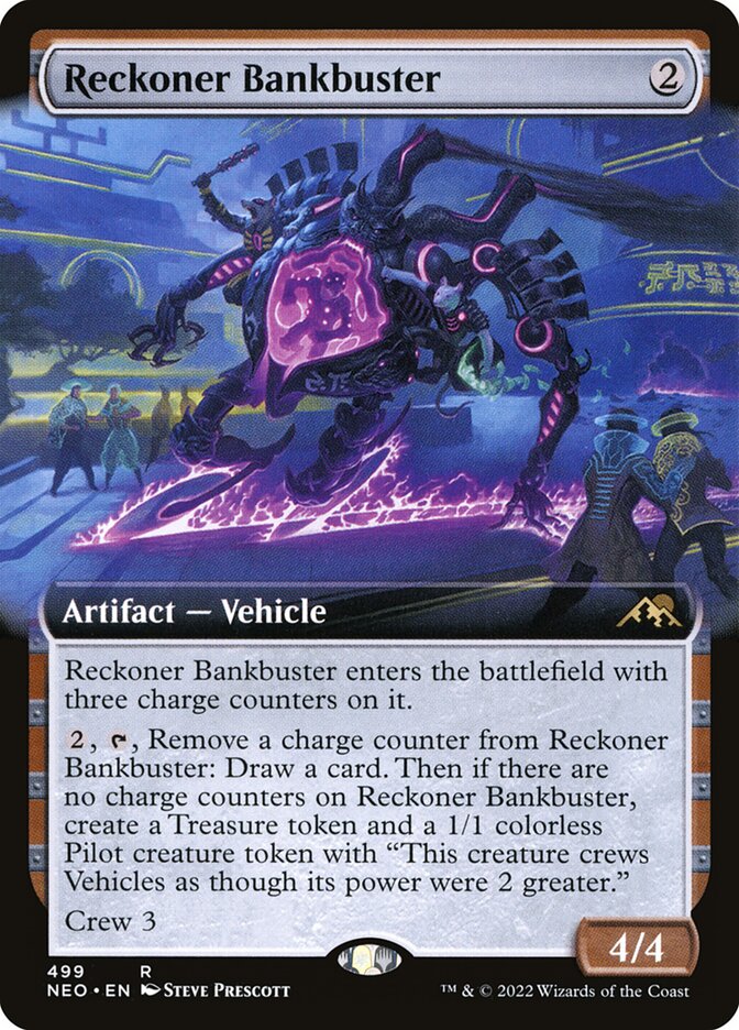 Reckoner Bankbuster - Extended Art - Foil