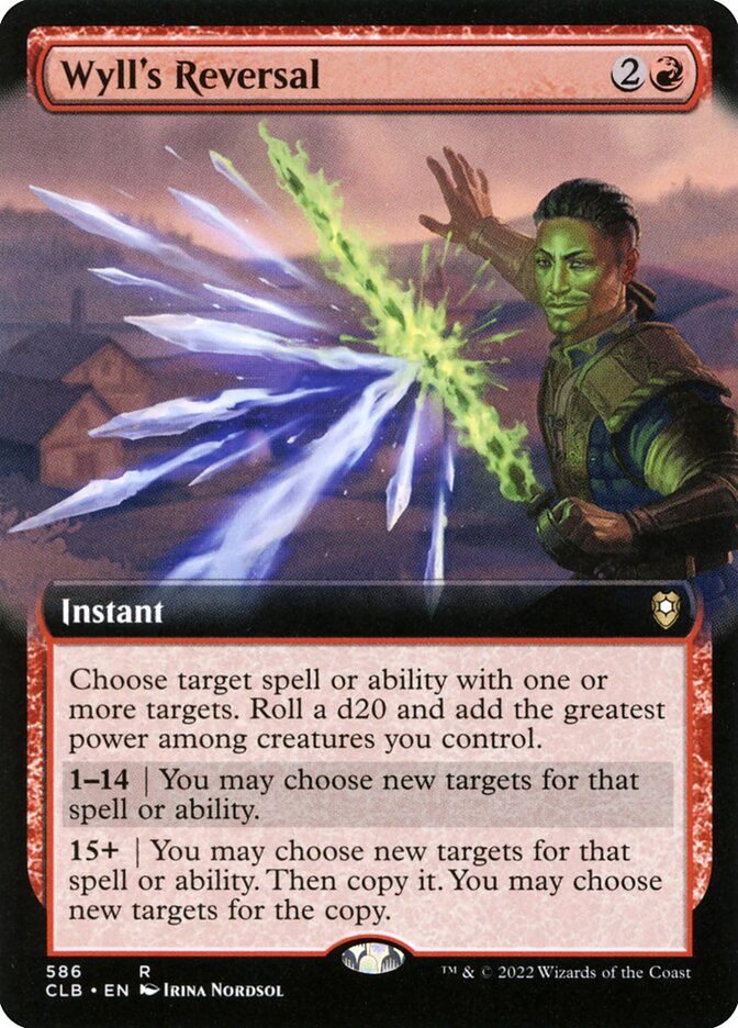 Wyll's Reversal - Extended Art - Foil