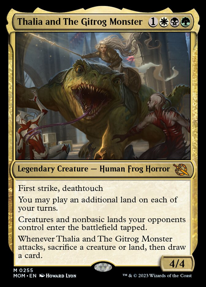 Thalia and The Gitrog Monster - Foil