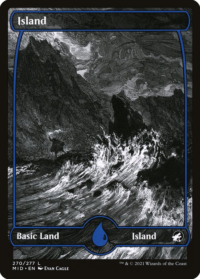 Island - Full Art - Foil