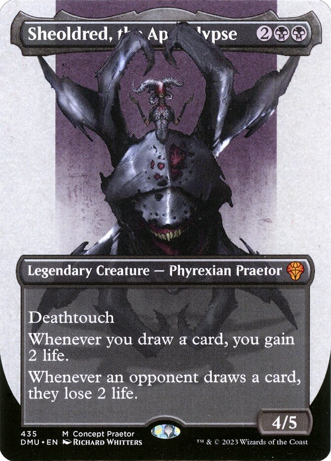 Sheoldred, the Apocalypse - Borderless - Foil