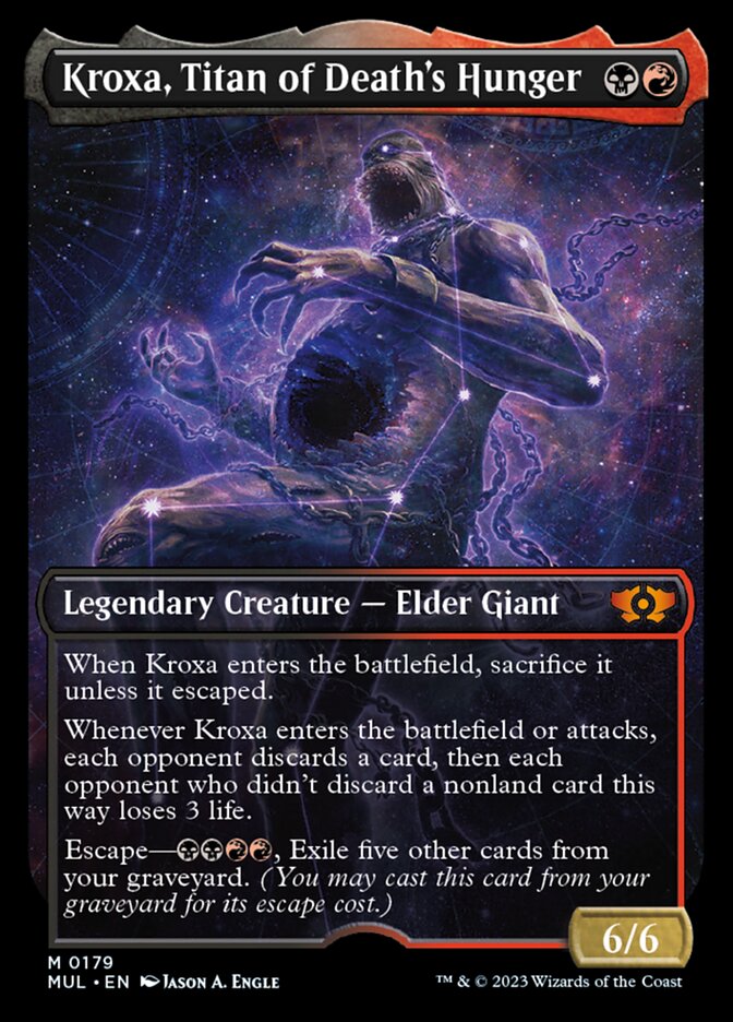 Kroxa, Titan of Death's Hunger - Halo Foil