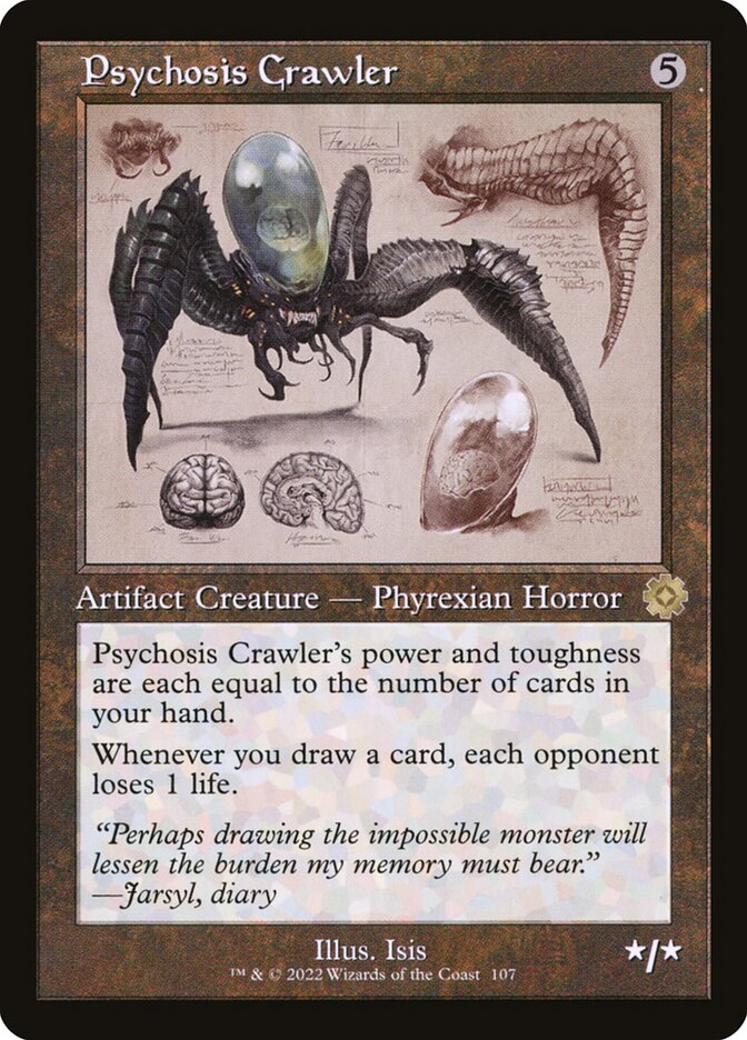 Psychosis Crawler - Schematic - Foil