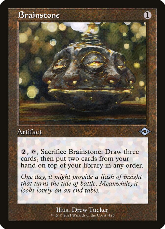 Brainstone - Retro Frame - Foil