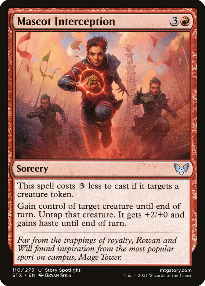 Mascot Interception - Foil