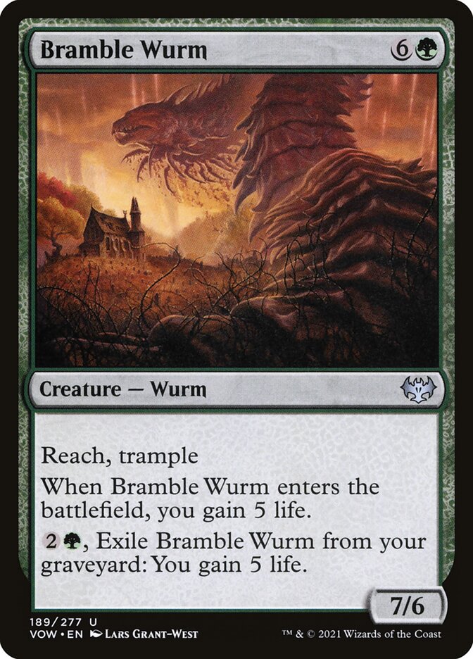 Bramble Wurm - Foil