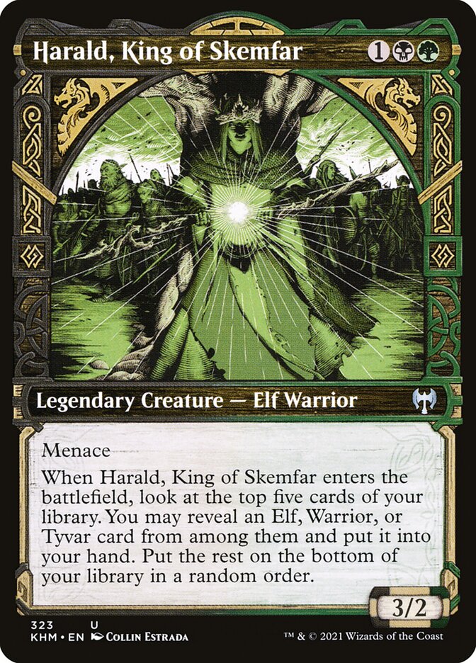 Harald, King of Skemfar - Showcase - Foil