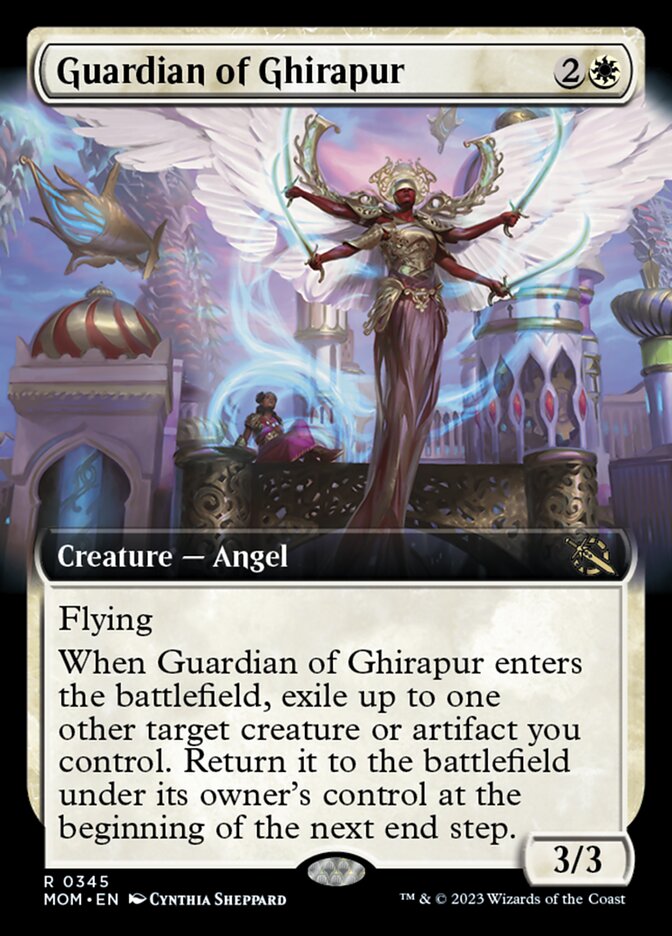 Guardian of Ghirapur - Extended Art - Foil