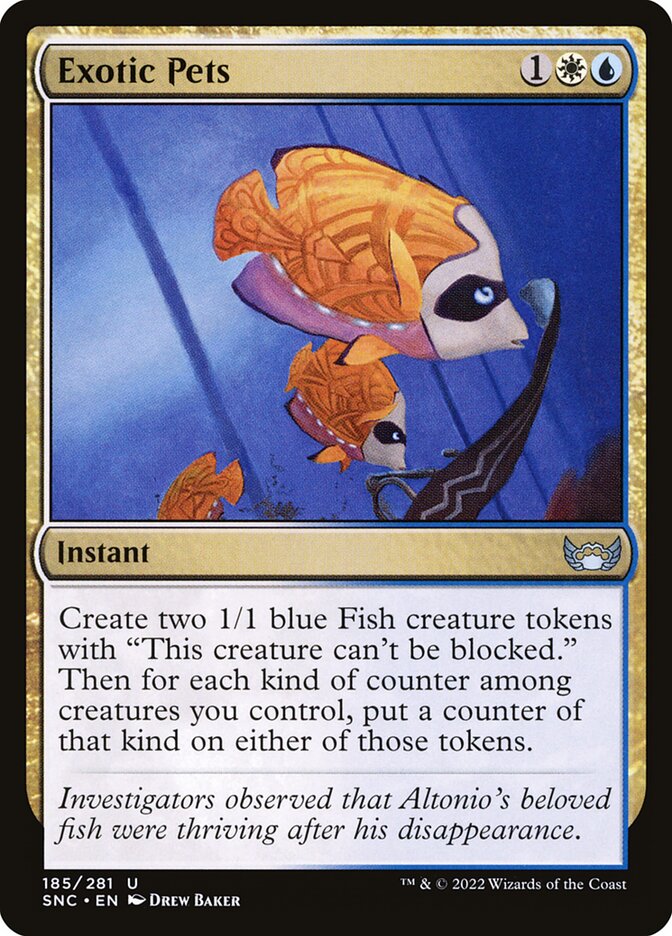 Exotic Pets - Foil