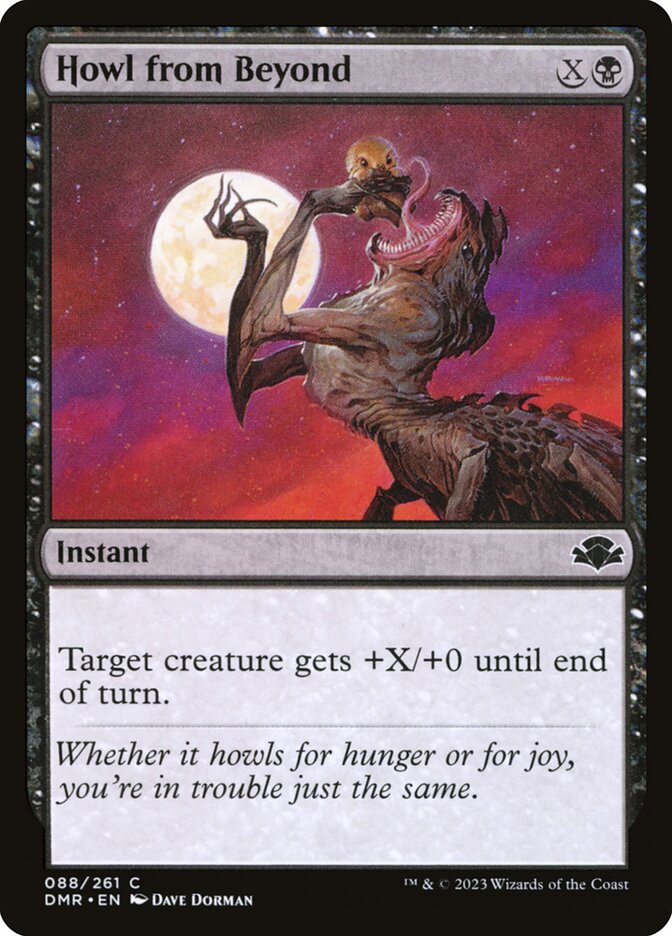 Howl from Beyond - Foil