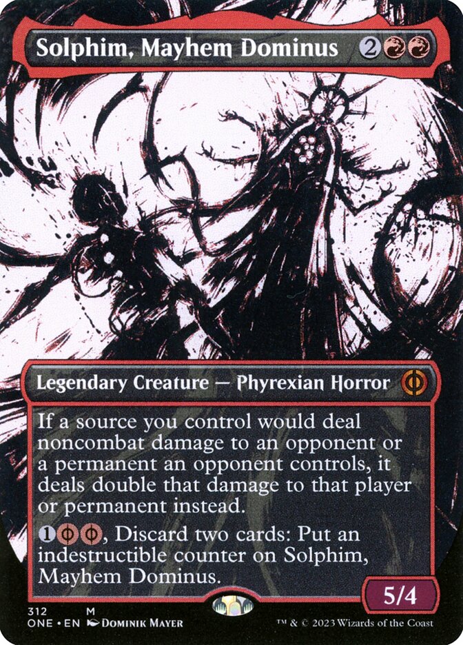 Solphim, Mayhem Dominus - Borderless - Foil