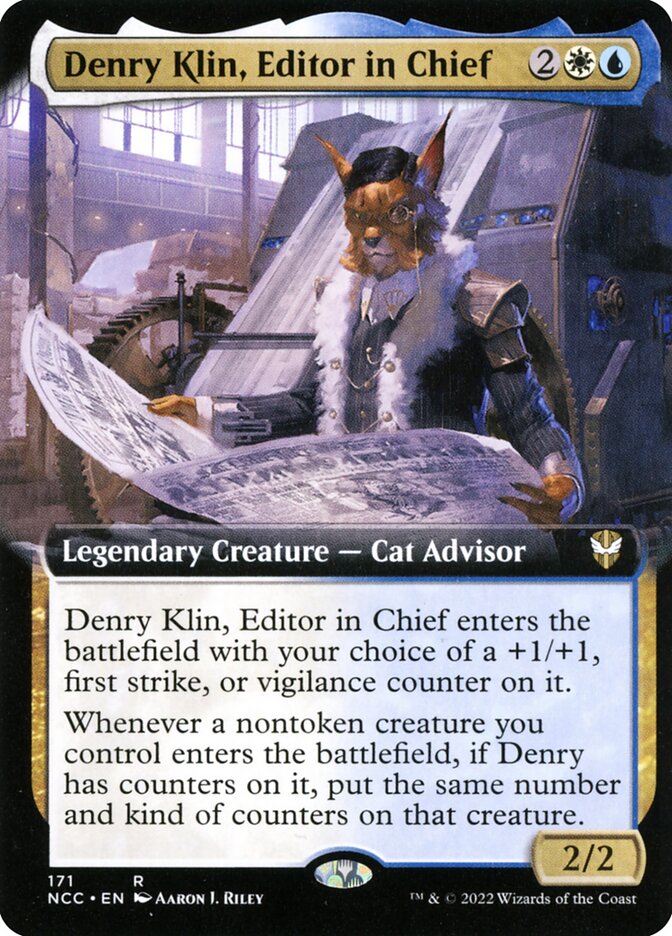 Denry Klin, Editor in Chief - Extended Art