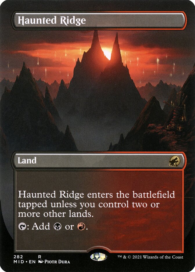 Haunted Ridge - Borderless - Foil