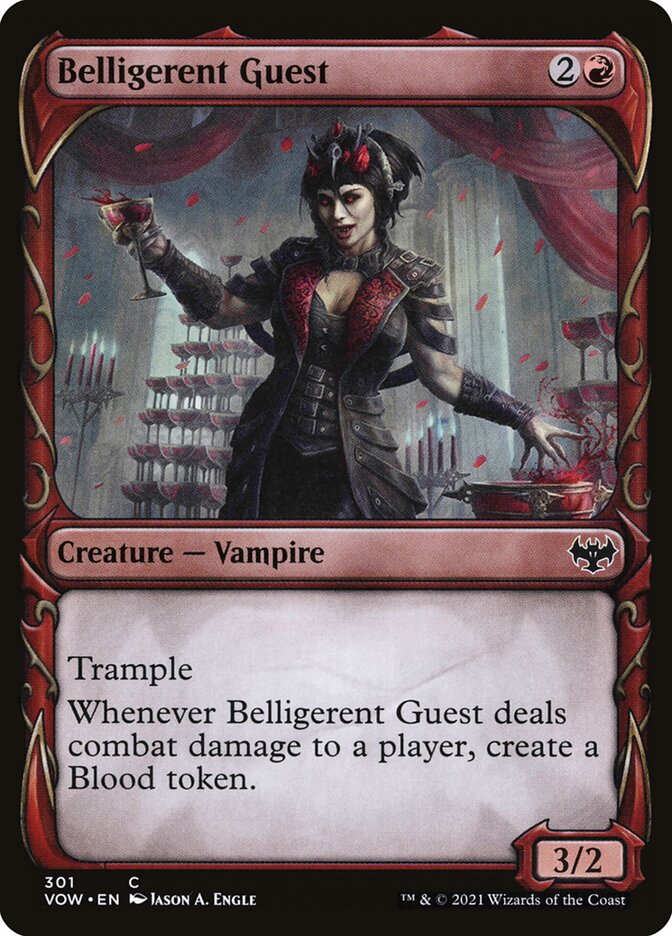 Belligerent Guest - Showcase - Foil