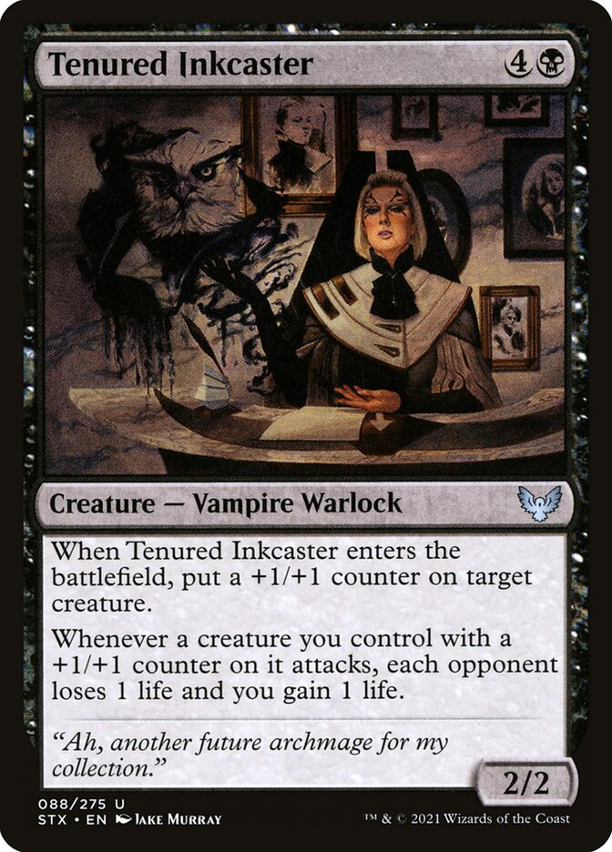 Tenured Inkcaster - Foil