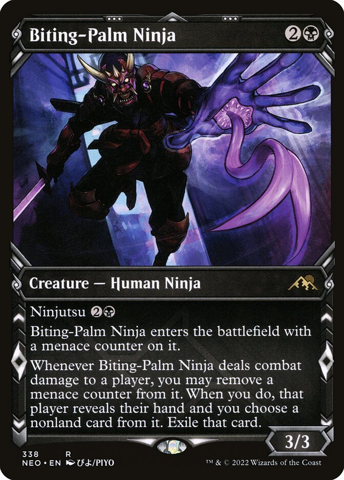 Biting-Palm Ninja - Showcase - Foil