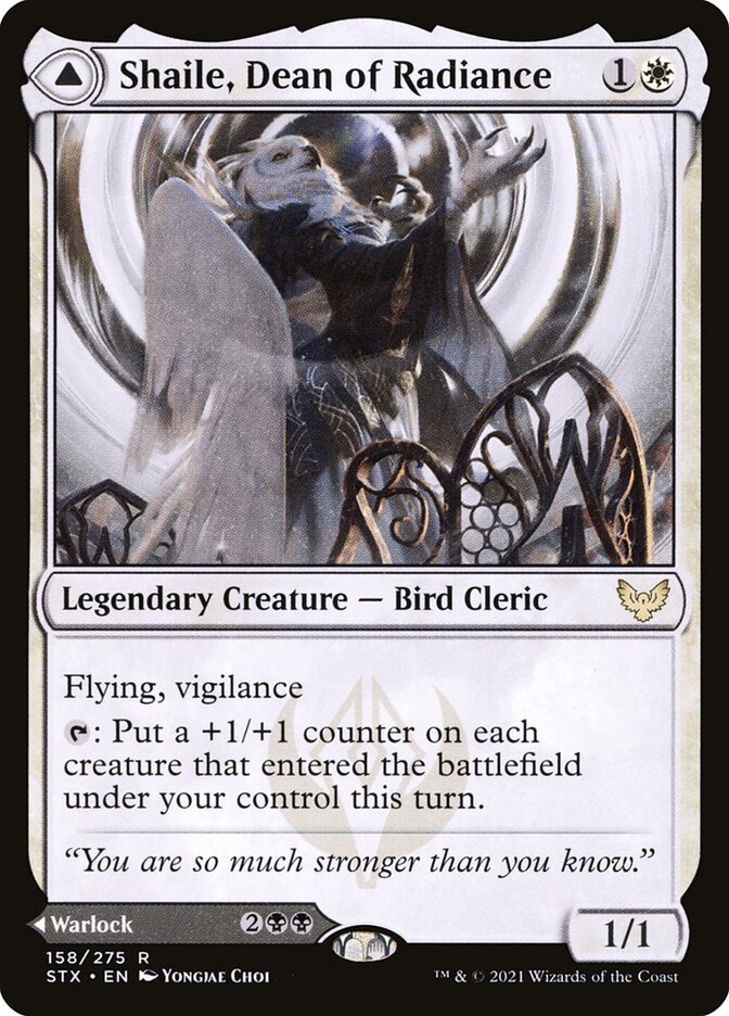 Shaile, Dean of Radiance // Embrose, Dean of Shadow - Foil