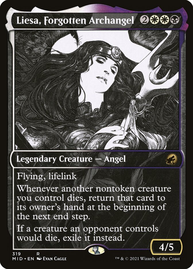 Liesa, Forgotten Archangel - Showcase - Foil