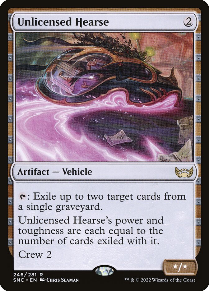 Unlicensed Hearse - Foil