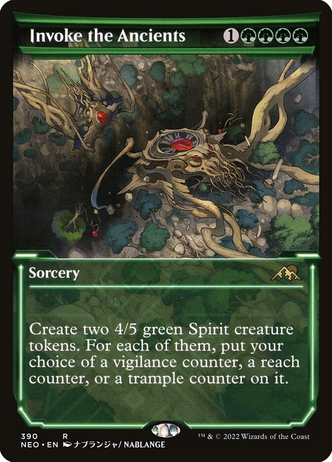 Invoke the Ancients - Showcase - Foil