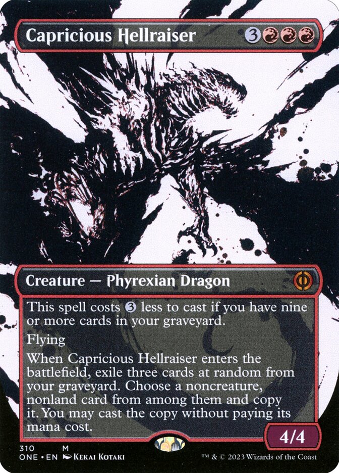 Capricious Hellraiser - Borderless - Foil