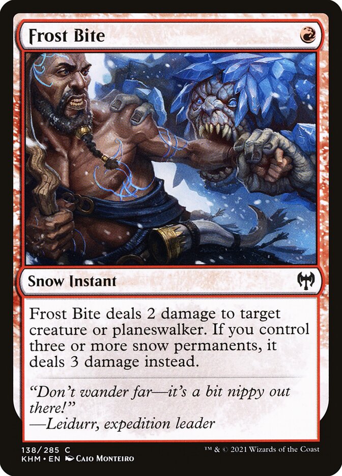 Frost Bite - Foil