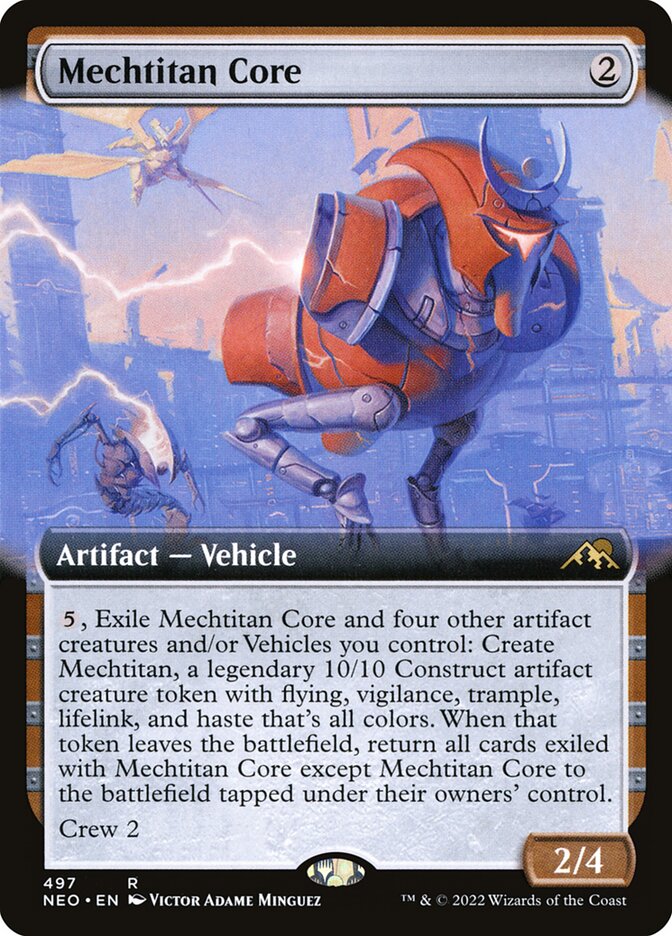 Mechtitan Core - Extended Art - Foil
