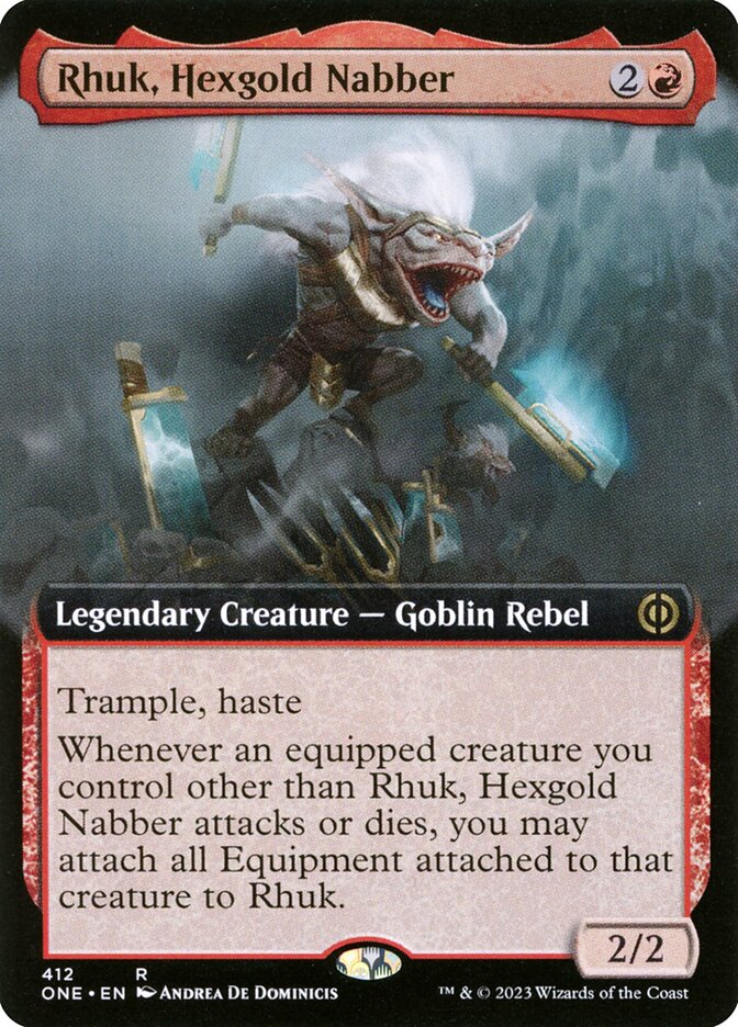 Rhuk, Hexgold Nabber - Extended Art