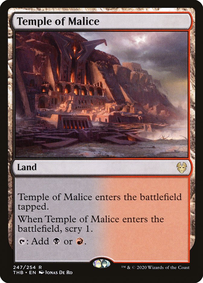 Temple of Malice - Foil