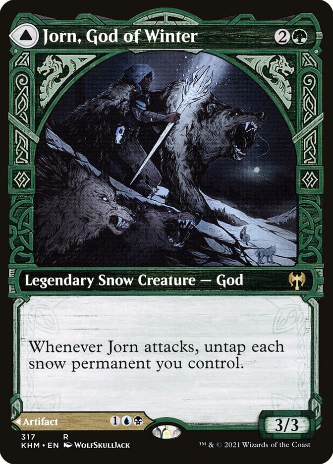 Jorn, God of Winter // Kaldring, the Rimestaff - Showcase - Foil