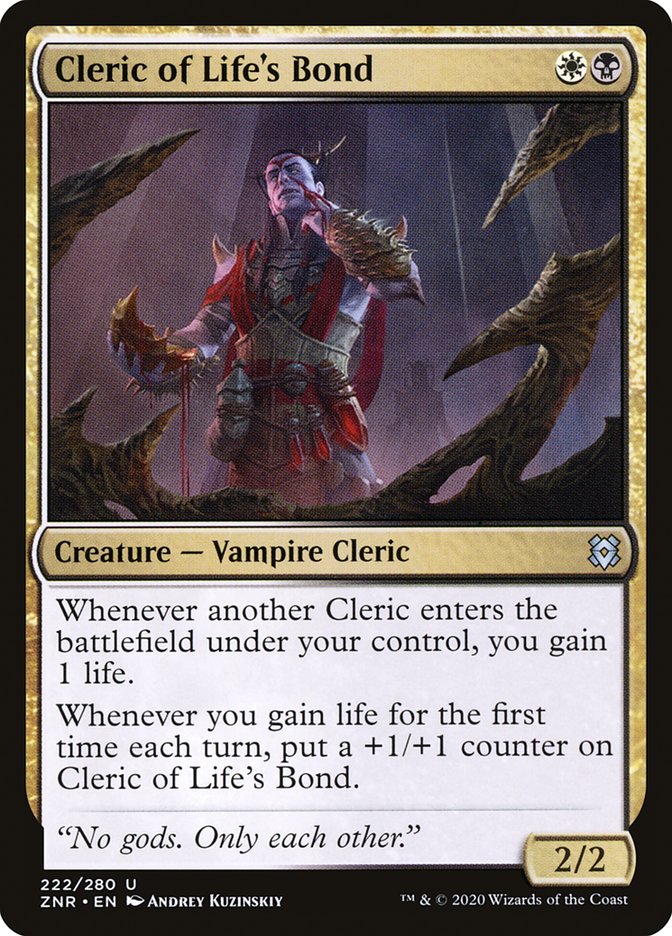 Cleric of Life's Bond - Foil
