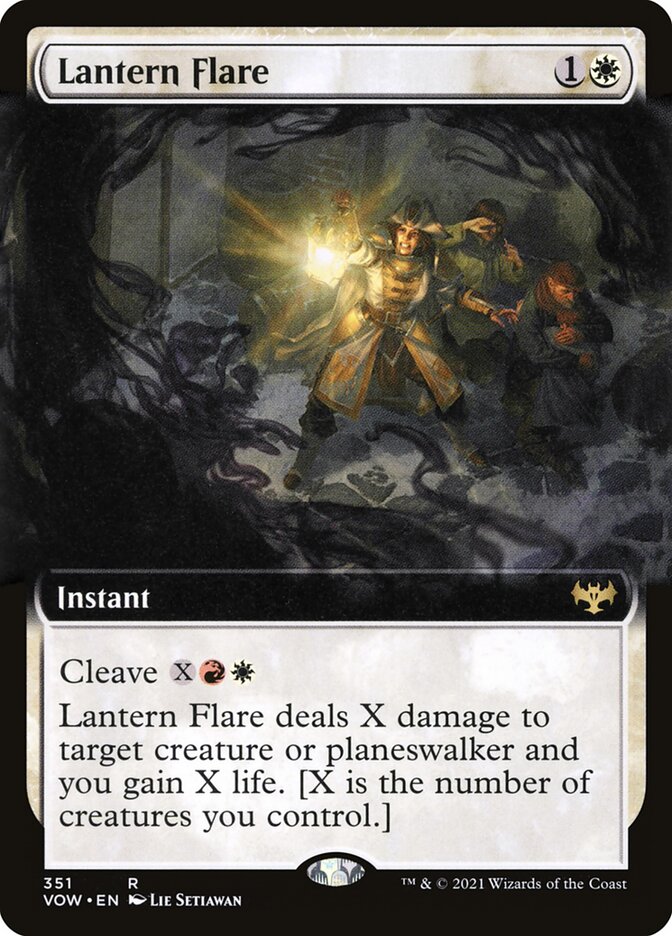 Lantern Flare - Extended Art - Foil