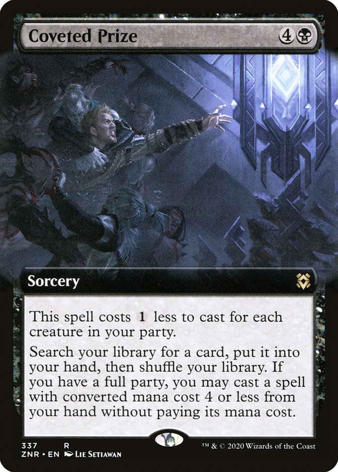 Coveted Prize - Extended Art