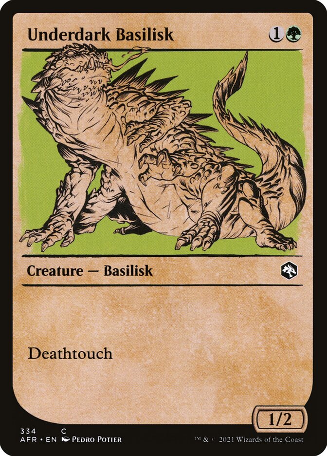 Underdark Basilisk - Showcase