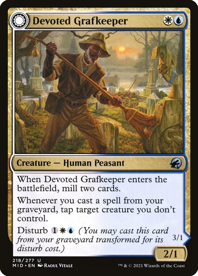 Devoted Grafkeeper // Departed Soulkeeper - Foil