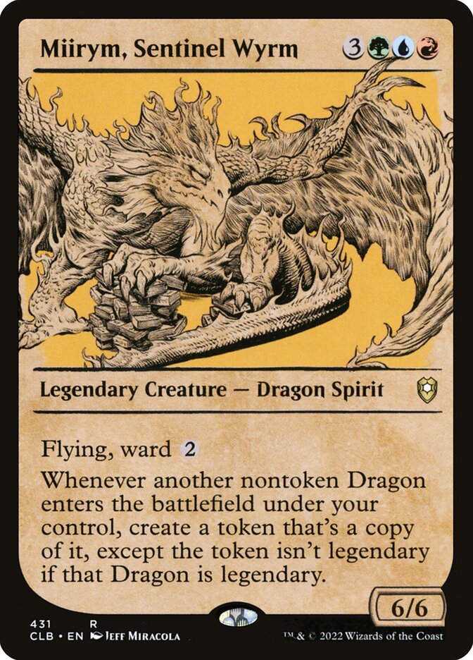 Miirym, Sentinel Wyrm - Showcase - Foil