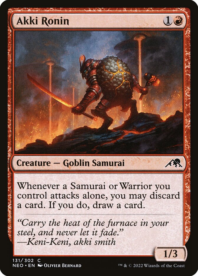 Akki Ronin - Foil