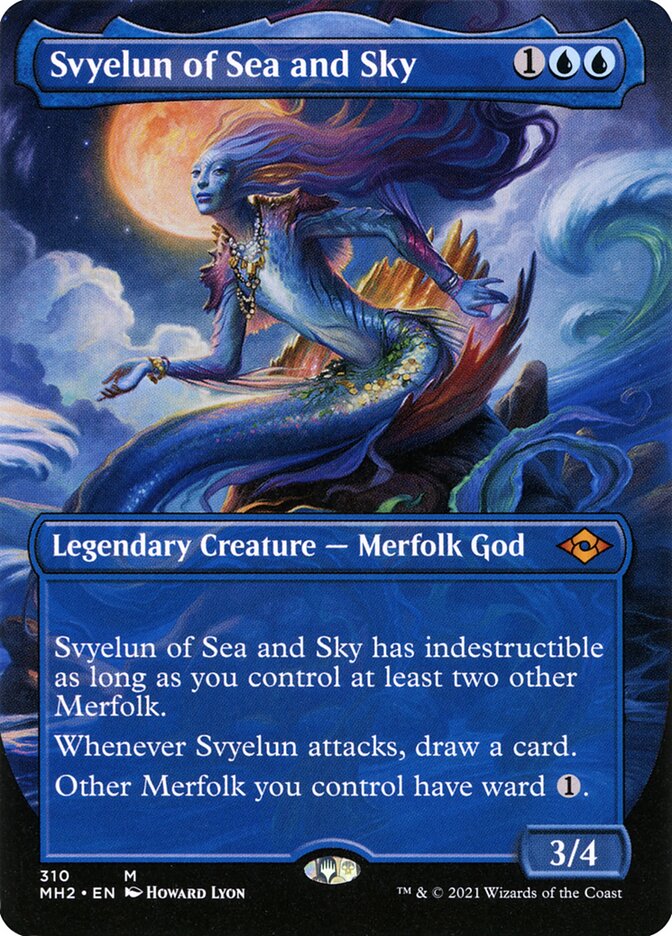 Svyelun of Sea and Sky - Borderless