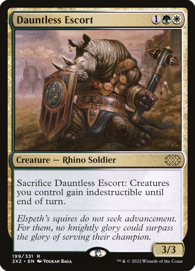 Dauntless Escort - Foil