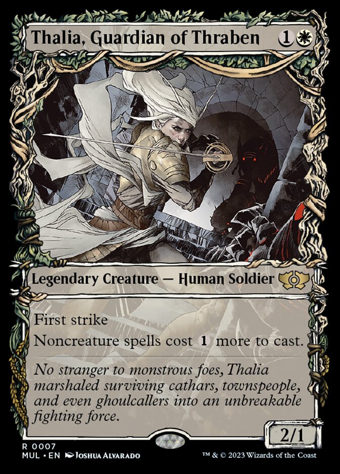 Thalia, Guardian of Thraben - Showcase - Foil