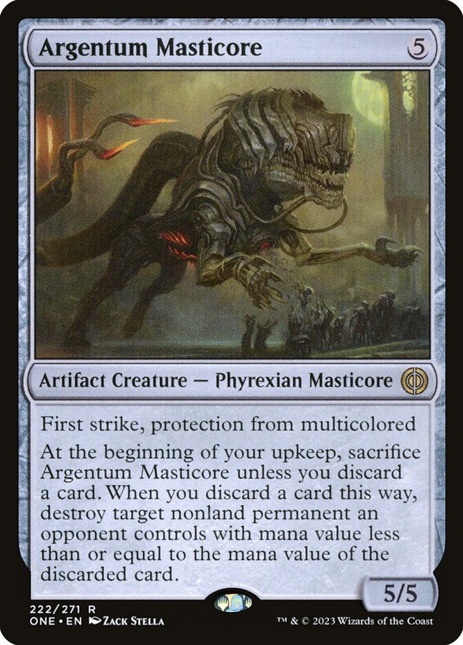 Argentum Masticore - Foil