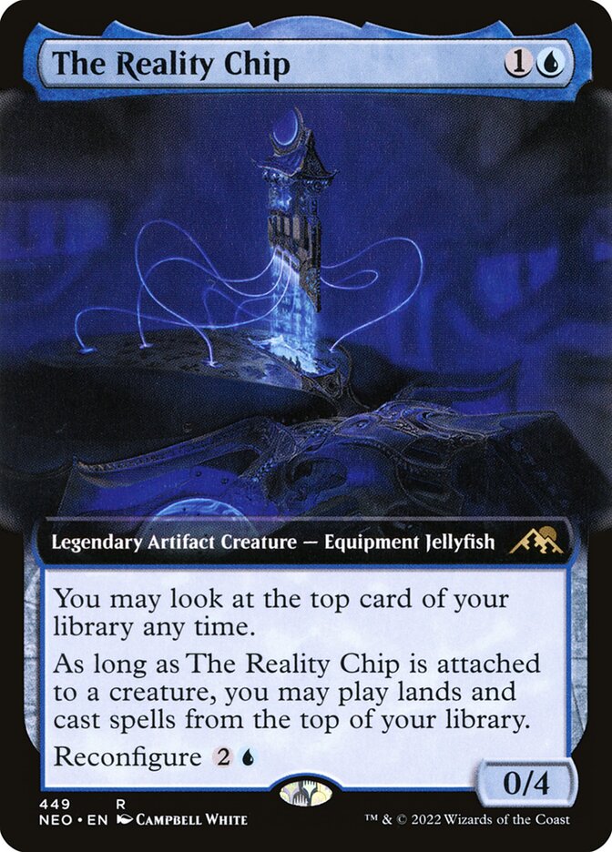 The Reality Chip - Extended Art - Foil