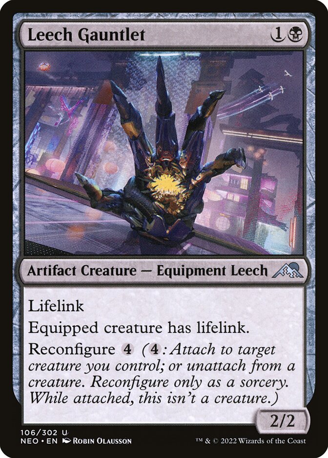 Leech Gauntlet - Foil